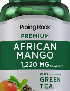 Extrato De Semente De Manga Africana Piping Rock 1220 Mg | 9