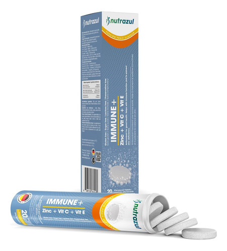 Nutrazul Immune+ Comprimidos Efervescentes - Maracujá (embal - Imagem 2