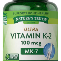 Complexo Natures Truth Vitamina K2 Mk7 | 100mcg | 180 Cápsul