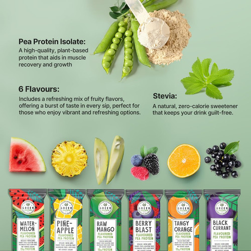 Greenprotein | Proteína De Ervilha Vegana Isolada Em Pó | La - Imagem 3