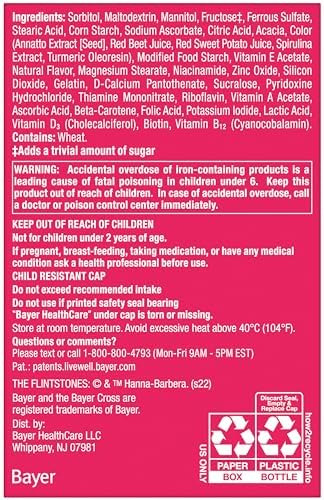 Multivitamínico Infantil Mastigável Flintstones Com Vitamina - Imagem 10