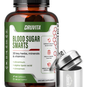 Suplemento Dietético Druvita Blood Sugar Smarts 60 Cápsulas