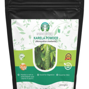 Ayurvedashree Melão Amargo Em Pó 200 Gm I Momordica Fruta Em