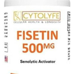 Fisetina 500mg 98% Fisetina Pura 500mg Dose Terapêutica 60 C