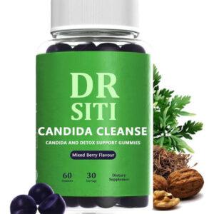 Dr. Siti Candida Cleanse, Candida E Detox Support Gummies, F