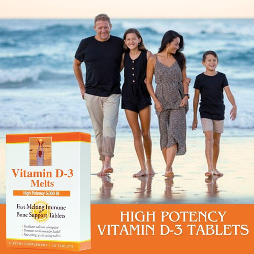 Dr. Newtons Naturals Vitamin D3 Comprimidos De Fusão Rápida - Imagem 6