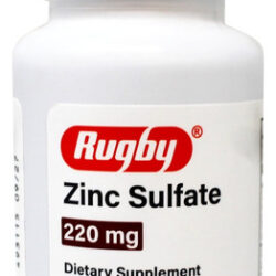 Comprimidos De Sulfato De Zinco 220 Mg - Suplemento Alimenta