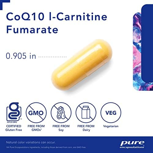 Encapsulamentos Puros Coq10 L-carnitina Fumarato | Suporte C - Imagem 3