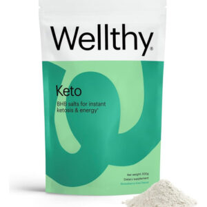 Wellthy Keto Power Com Sais Bhb Para Cetose Instantânea E En