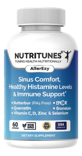 Nutritunes Allerezy: Equilibra Níveis De Histamina