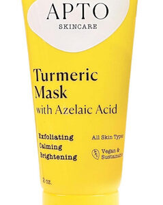 Máscara De Cúrcuma Apto Skincare Com Ácido Azelaico, Máscara