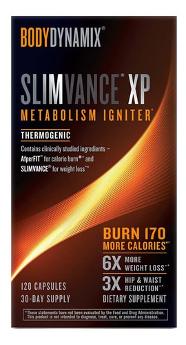 Suplementos Termogênicos Bodydynamix Slimvance Xp | Apoia Me - Imagem 2
