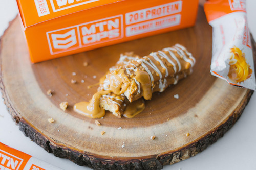 Mtn Ops Peanut Butter Bliss Bars, Alta Proteína Com Isolado - Imagem 8