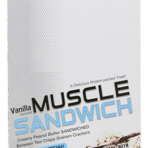 Sanduíche Muscular De Alimentos Musculares, Baunilha De Mant