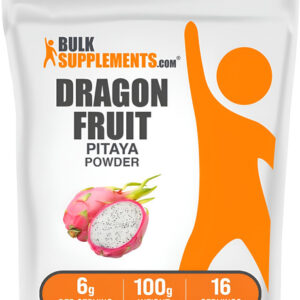 Pó De Pitaia Bulksupplements - 100g Sem Glúten