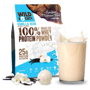 Wild Society - Proteína Whey Em Pó Premium 100% Alimentada C