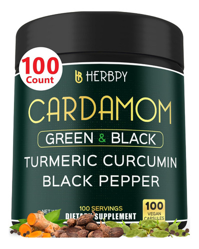 Suplemento Herbpy 4in1: Sementes E Extrato De Cardamomo