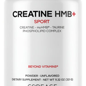 Creatina Hmb+ Powder Monohidratada De Creatina, Taurina, D3
