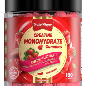 Gummies De Monohidratos De Creatina Nutrivigor 5g Para E Pré