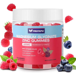 Gummies De Glicinato De Magnésio Protkfu 600mg - Suplemento