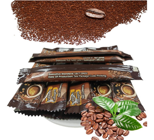 Coffee De Colágeno, Café 12 Sacos, Café Instantâneo, Café Co - Imagem 2