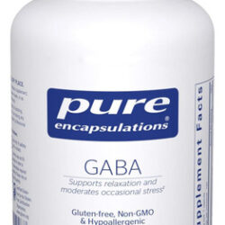 Encapsulações Puras Gaba - Suplemento Para Apoiar O Relaxame