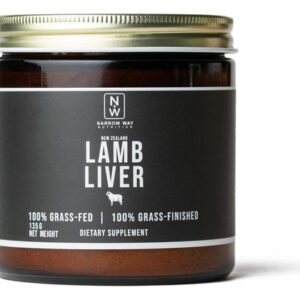 Narrow Way Nutrition - Lamb Liver Criado Regenerativamente N