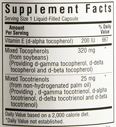 Bluebonnet Natural Full Spectrum Vitamin E Complex - 60 Lica - Imagem 6