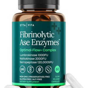Potente Nattokinase 4000 Fu Serrapeptase Spu Lumbrokinase 20