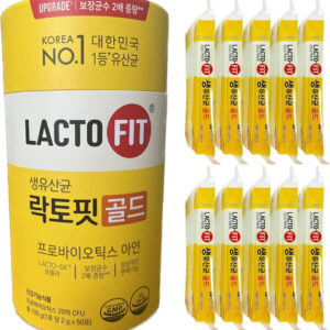 [chong Kun Dang] Lacto-fit Probiotics Gold (1 Pacote), 3,53