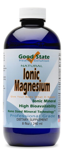 Bom Estado Ionic Magnesium 8 Oz - Natural - Tecnologia Miner