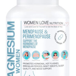 As Mulheres Adoram Nutrição, Magnésio Para Mulheres, Menopau