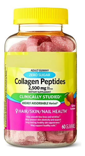 Sedlav Zero Sugar Colágeno Peptídeos 2500mg Gomoso, 60