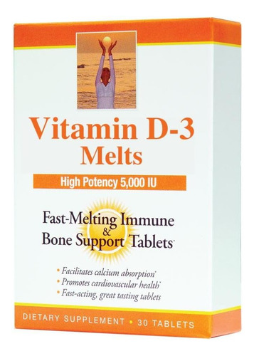 Dr. Newtons Naturals Vitamin D3 Comprimidos De Fusão Rápida