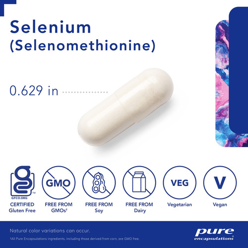 Suplemento De Encapsulamentos Puros Selênio Selenometionina - Imagem 3
