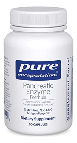 Fórmula De Enzima Pancreática De Encapsulamentos Puros | Su