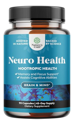 Suplemento Avançado De Suporte Cerebral Nootrópico -