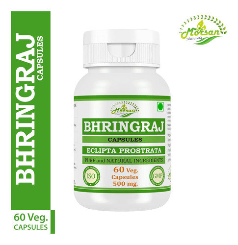 Cápsula Natural De Eclipta Prostrata Para Homens E Mulheres - Imagem 8