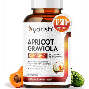 Ayorish Apricot 15:1 Graviola Graviola Capsules 10:1 Extrato