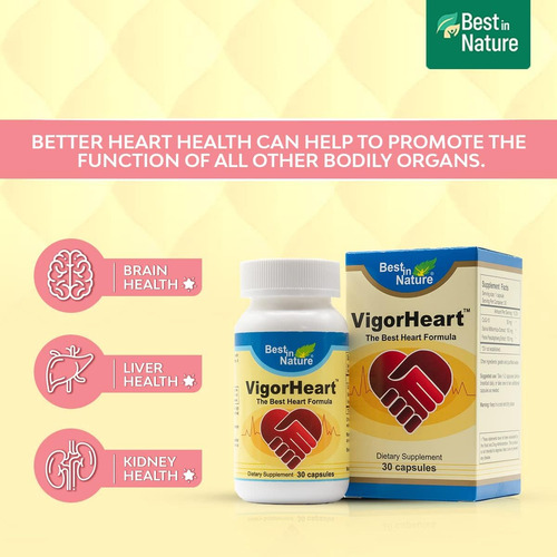 Best In Nature Vigorheart-the Natural Heart Supplements Pill - Imagem 4