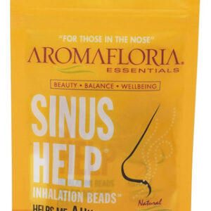 Ajuda Sinusal De Aromafloria, Contas De Inalação 42 Oz De