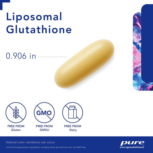 Pure Encapsulations Glutationa Lipossomal - Suporte Imunológ - Imagem 3