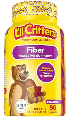 Suplemento Diário De Goma Lil Critters Fiber Para