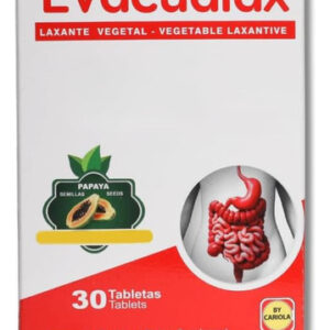 Suplemento De Comprimidos Evacualax Vegetal Laxagagem 100%