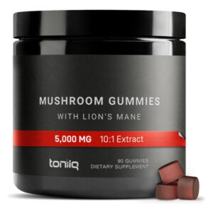 5.000 Mg De Gomas De Cogumelos Altamente Potentes Com Juba D