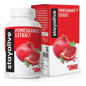 Cápsulas De Extrato De Romã Permanentes 400mg, 20: 1 Super E