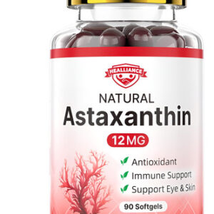 Astaxantina 12mg Astaxantin Banning Softgels Com Microalgas