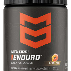 Suplemento Mtn Ops Enduro Óxido Nítrico Sabor Peach Zing