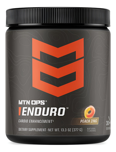 Suplemento Mtn Ops Enduro Óxido Nítrico Sabor Peach Zing