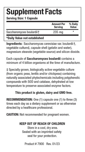 Suplemento Probiótico Biotics Saccharomyces Boulardii Sin Y - Imagem 2